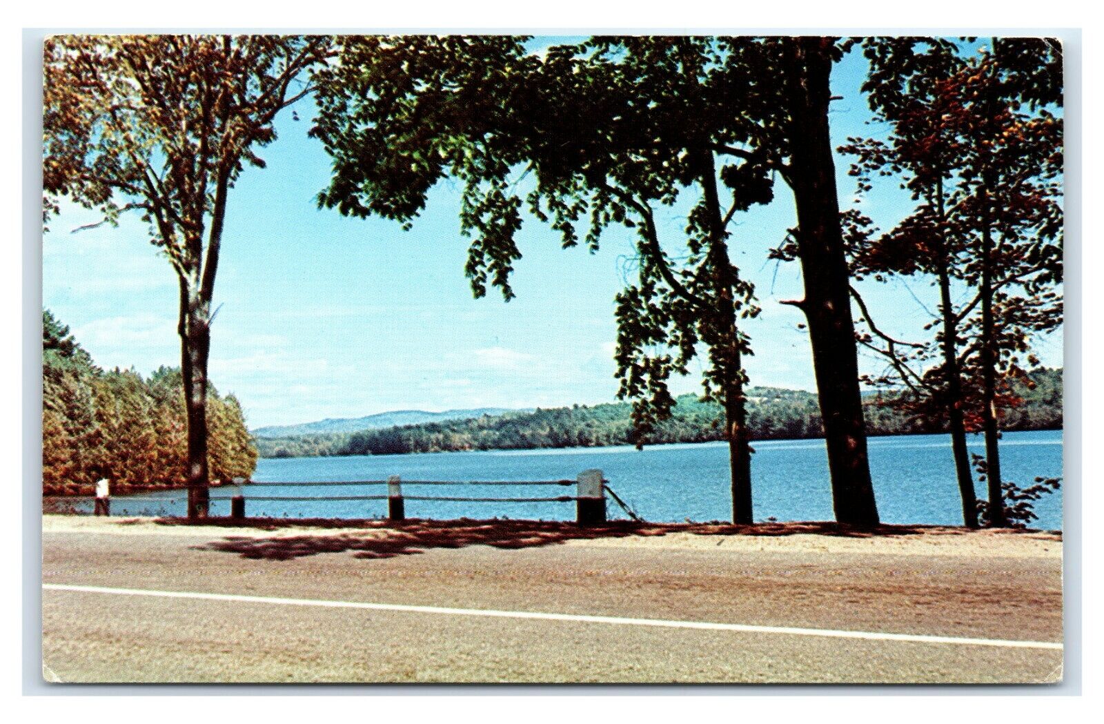 Postcard View of Lake Pennesseewassee, Norway ME Maine D118
