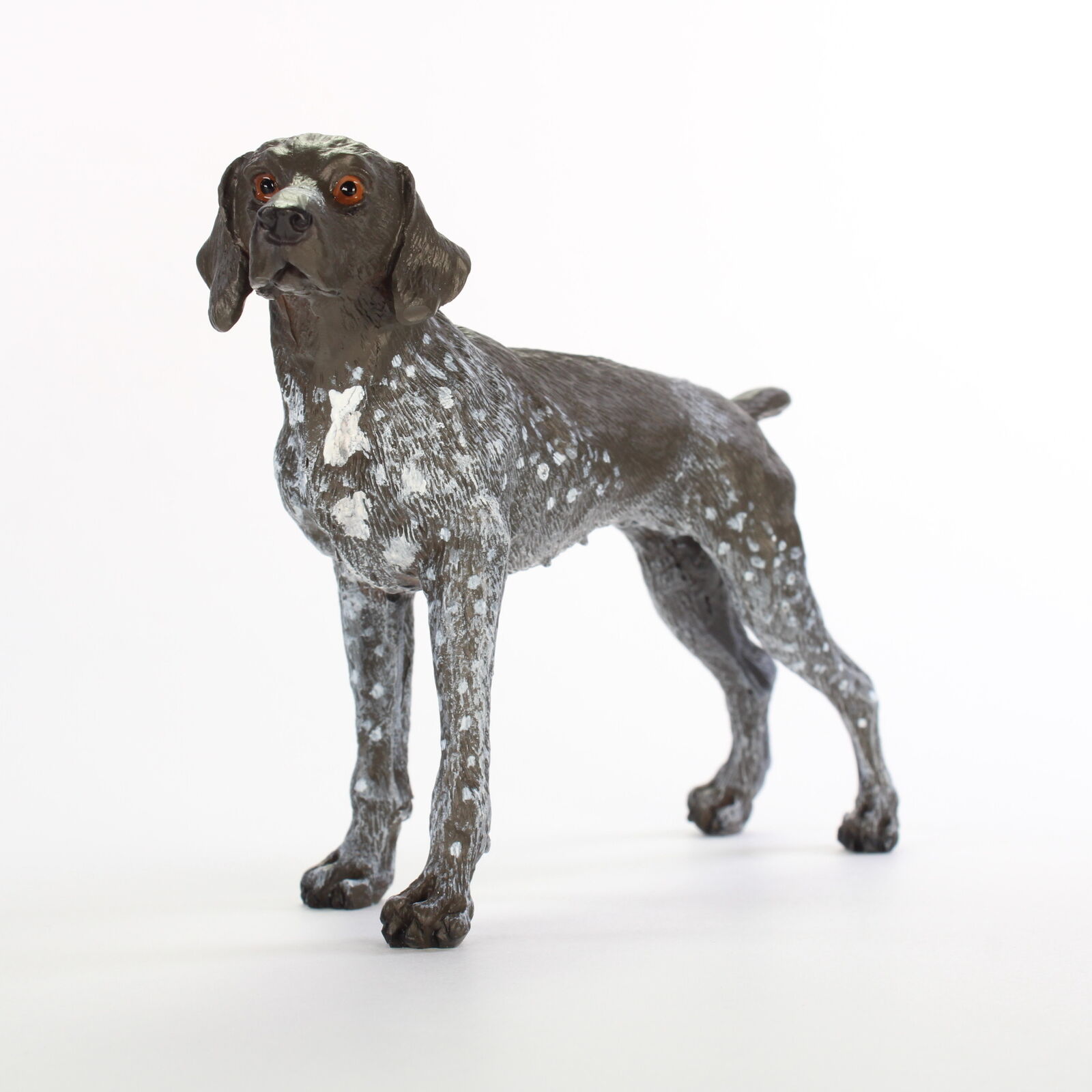 German Shorthaired Pointer Figurine Hand Painted Collectible Statue