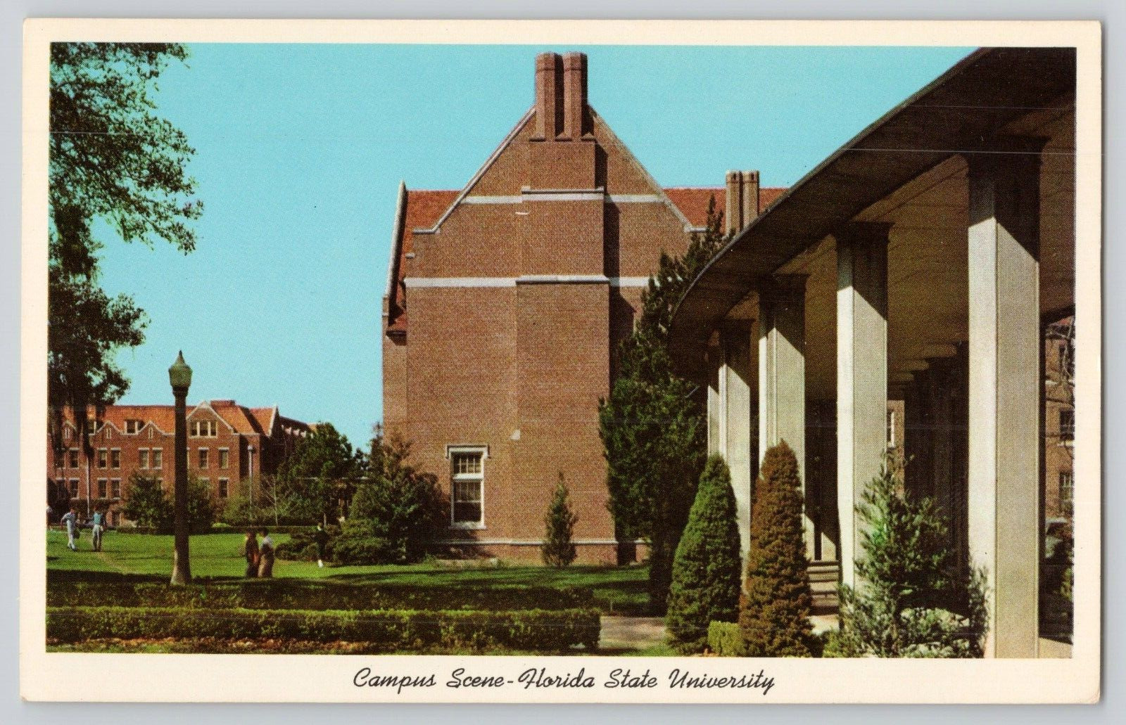 Postcard Florida State, University, Tallahassee, Florida