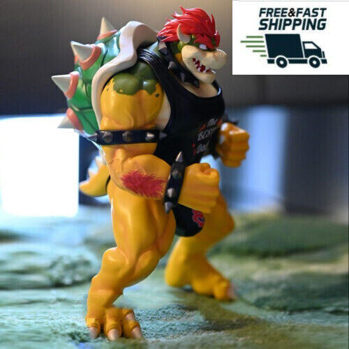 CJSJ Bowser Resin Model H21cm Collection In Stock Cast off Furry