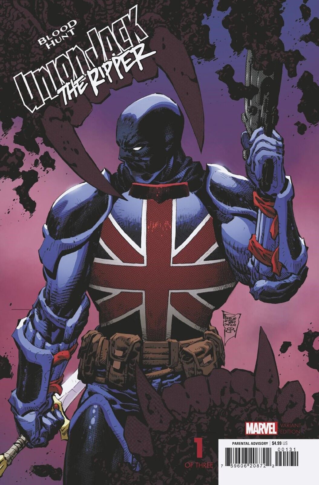 Blood Hunt: Union Jack (2024) 1 2 Variants | Marvel Comics | COVER SELECT