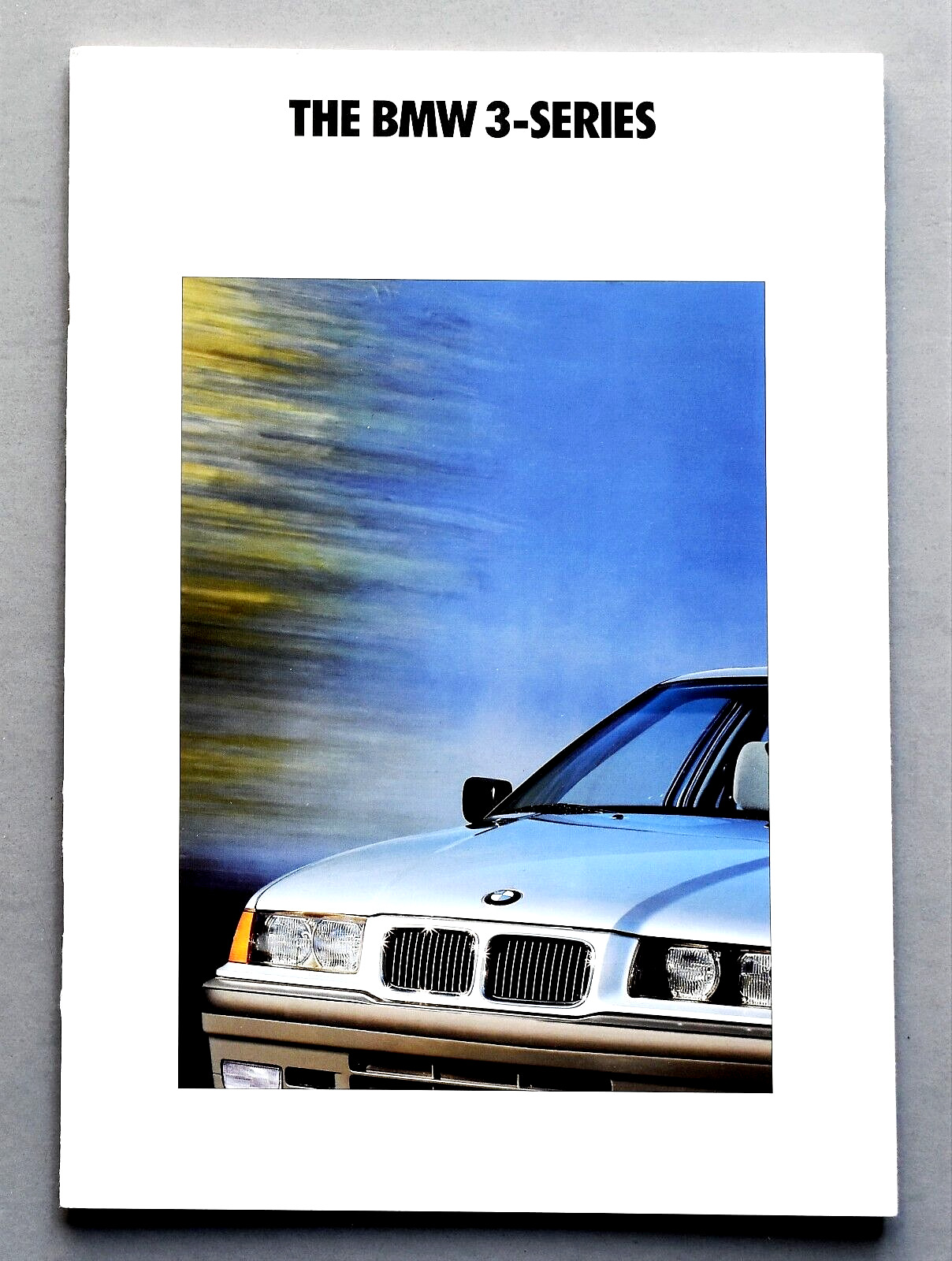 1991 BMW 3 SERIES PRESTIGE SALES BROCHURE CATALOG ~ REVISED EDITION ~ 44 PAGES