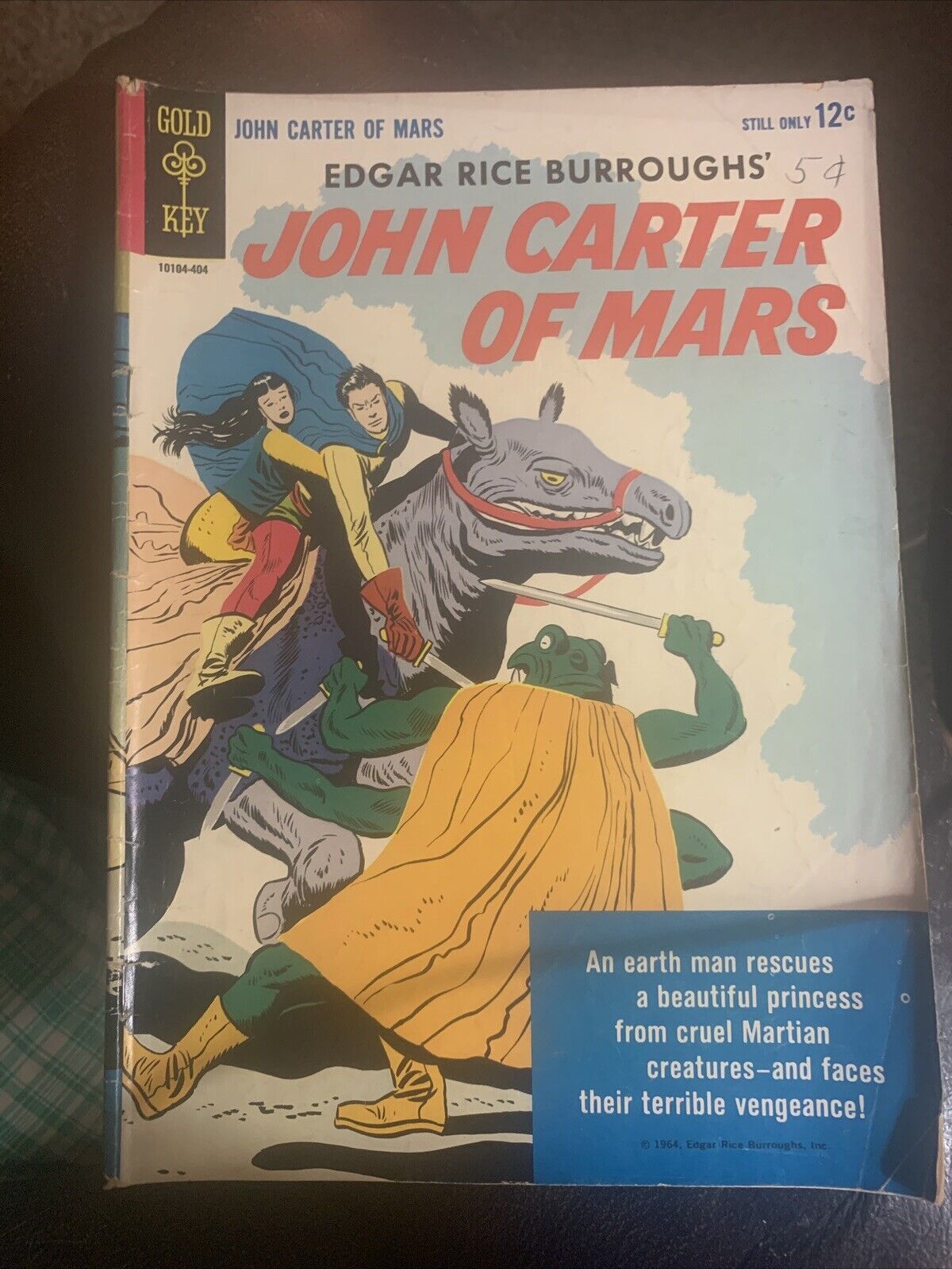 Gold Key Comics John Carter of Mars #1 1964