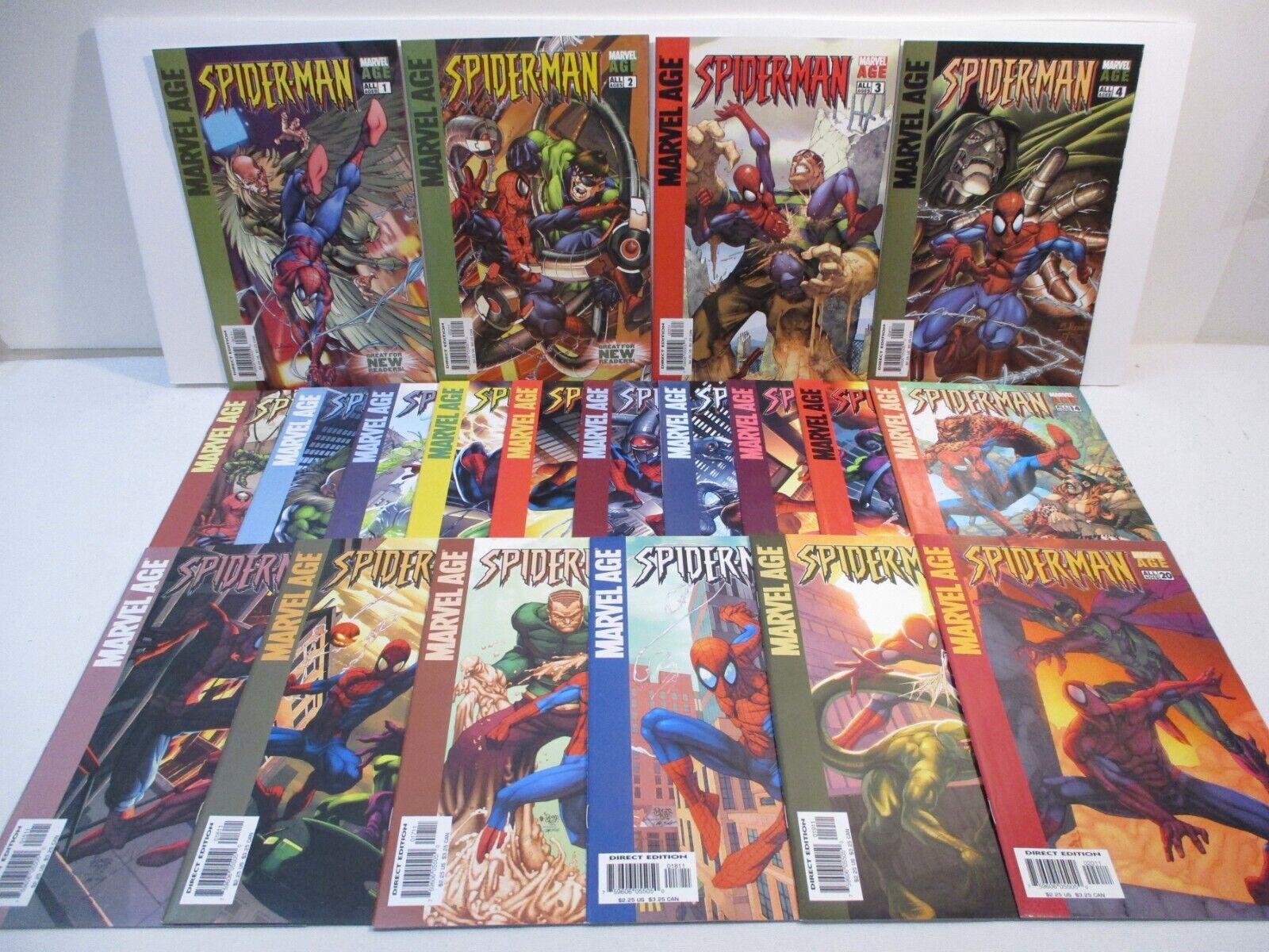 Marvel Age Spider-Man #1-20 Complete Series / All Ages - Marvel Comics 2004
