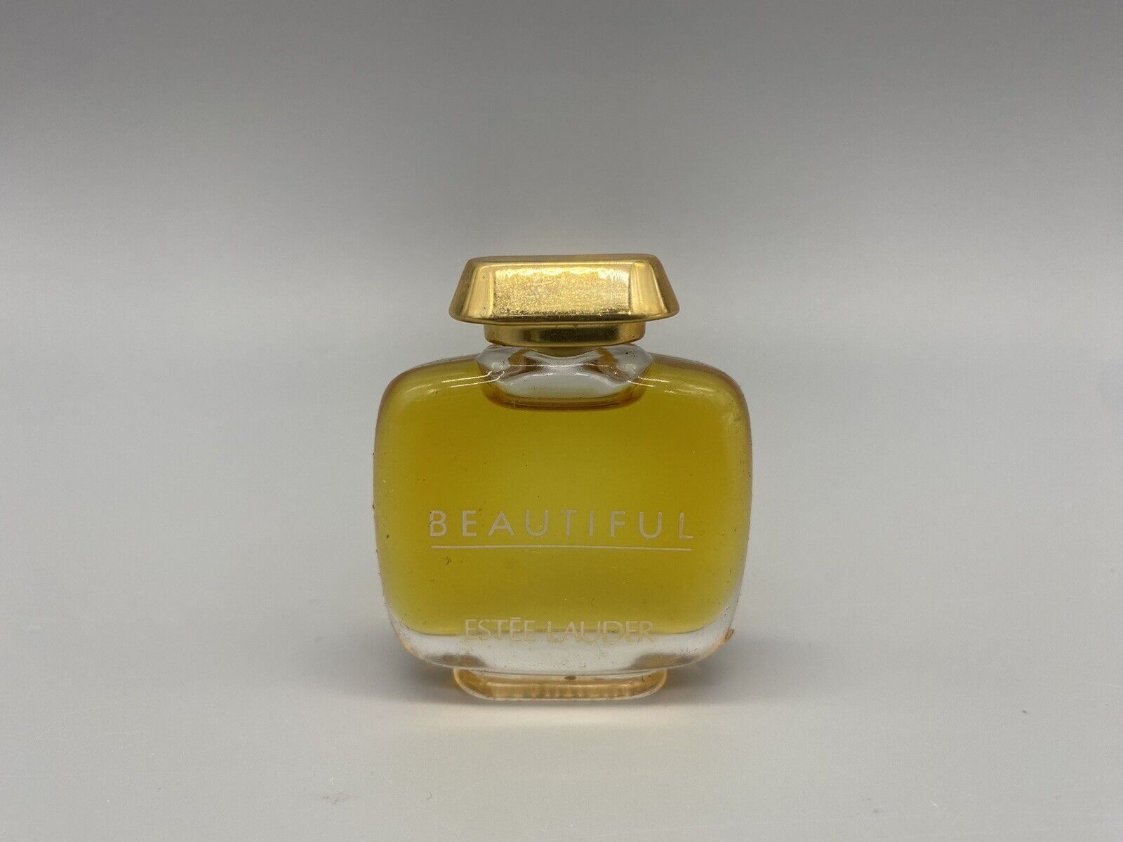 Vintage Estate ESTEE LAUDER BEAUTIFUL .25 Oz 7 ml Parfum Perfume Travel Mini