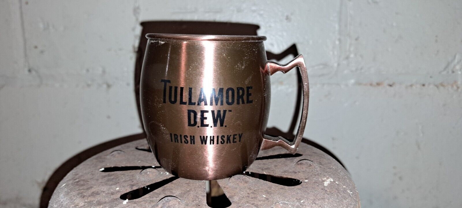 Moscow Mule Copper Mug Tullamore Dew Irish Whiskey Copper Over Tin Cup Cocktail