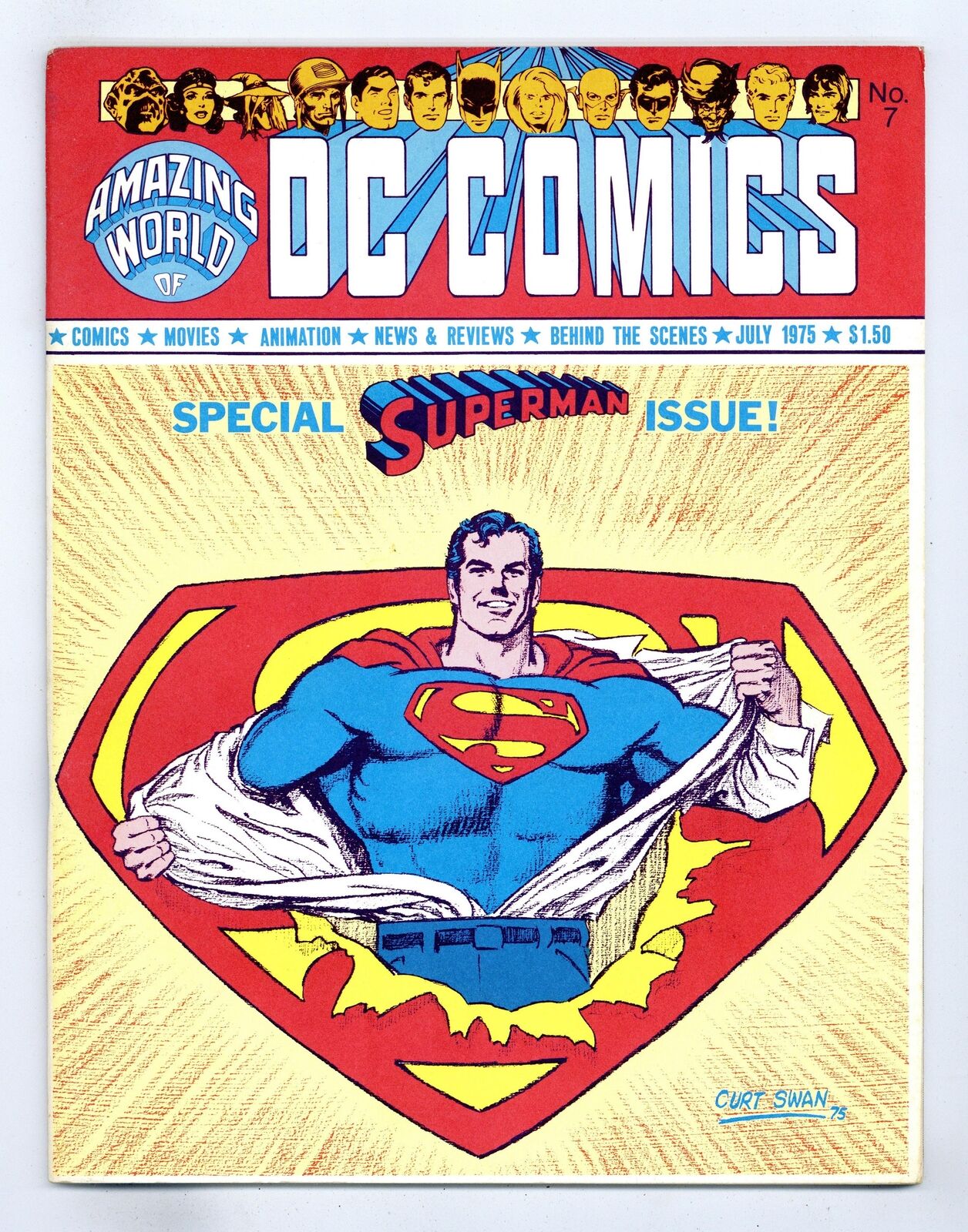 Amazing World of DC Comics #7 FN 6.0 1975