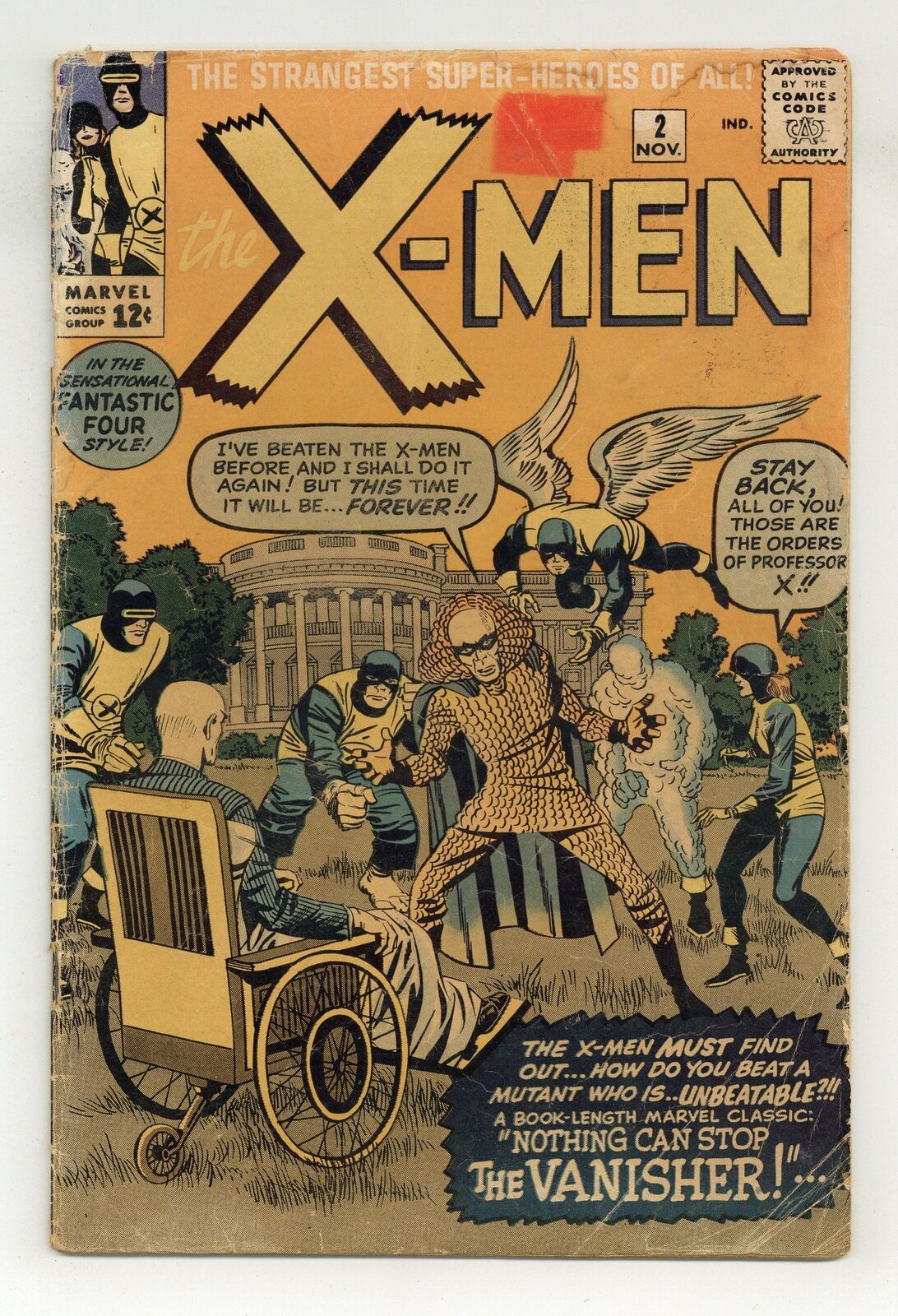 Uncanny X-Men #2 FR/GD 1.5 1963