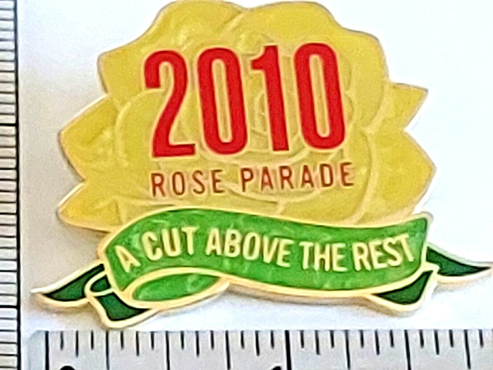 Rose Parade 2010 A CUT ABOVE THE REST Lapel Pin (051123)