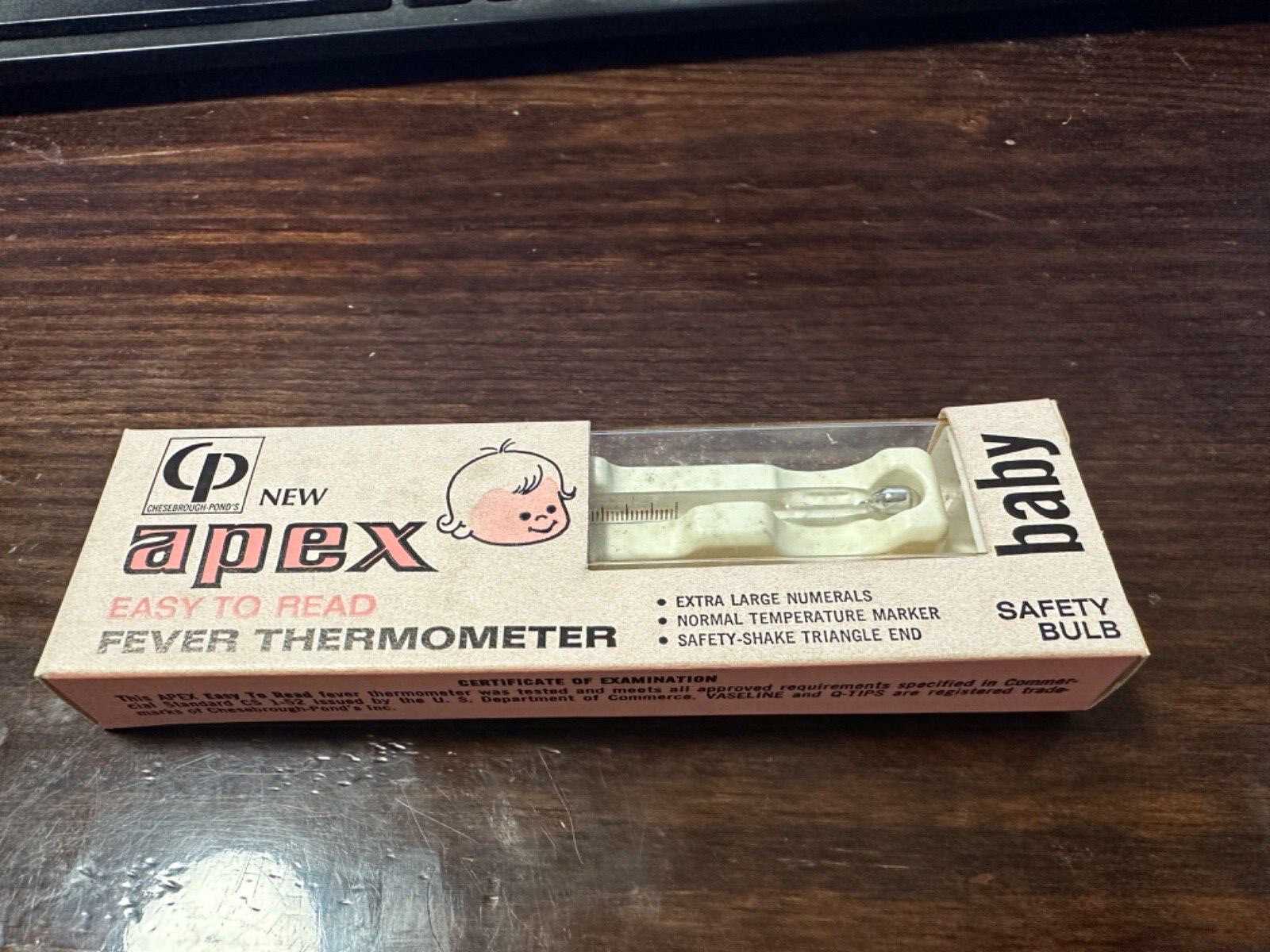 Vintage Apex Baby Thermometer - NOS