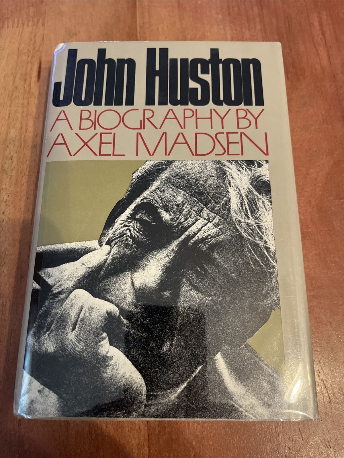 JOHN HUSTON Signed BIOGRAPHY Angelica Huston Auto & Author Autographed 