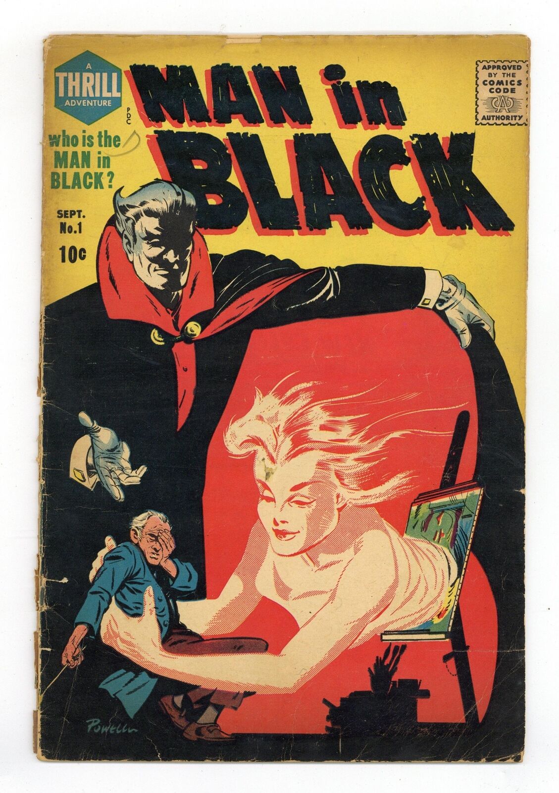 Man in Black, The #1 FR 1.0 1957