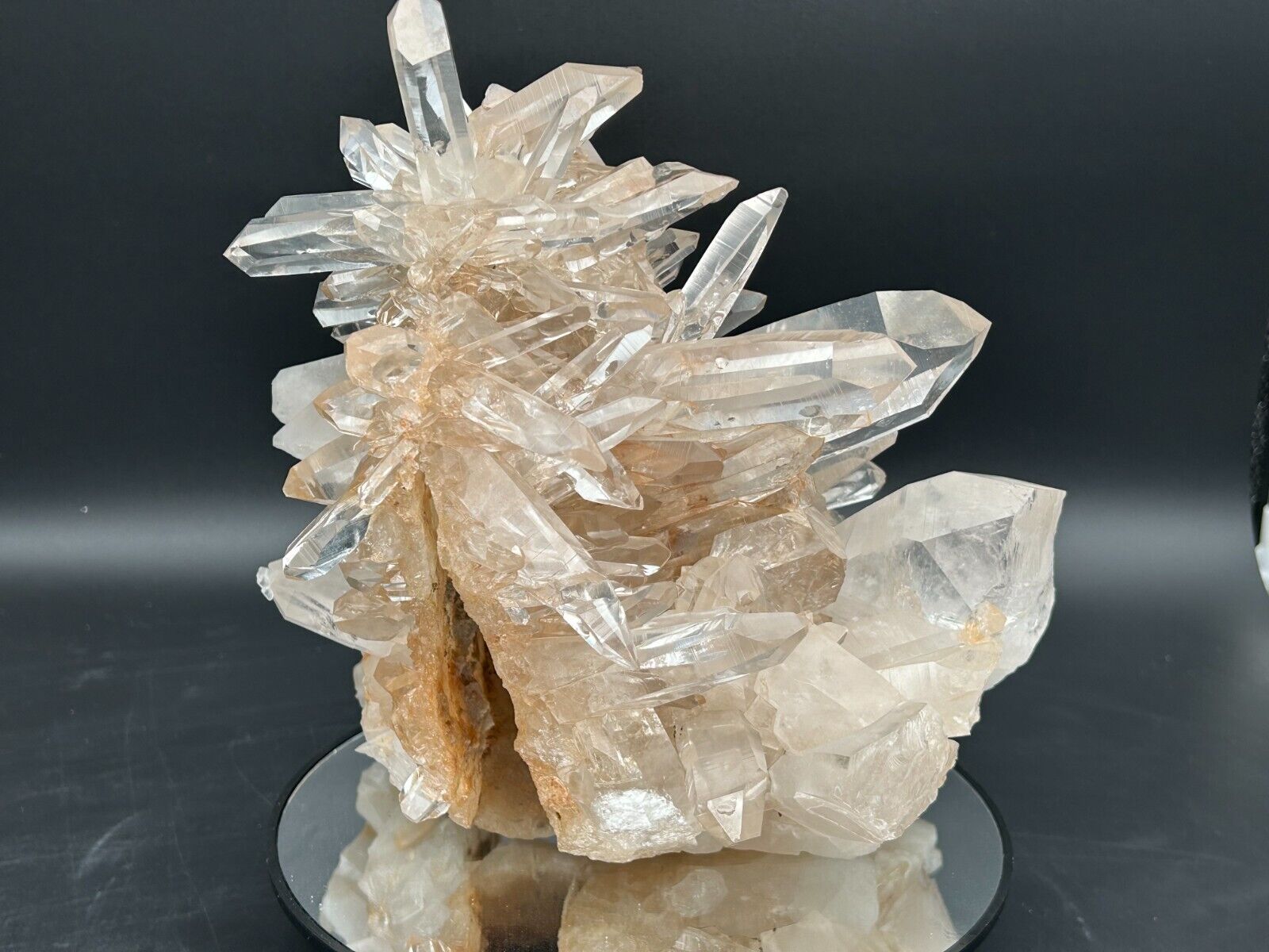 Arkansas Quartz Crystal Cluster Burr HUGE 9+lbs Natural Display piece