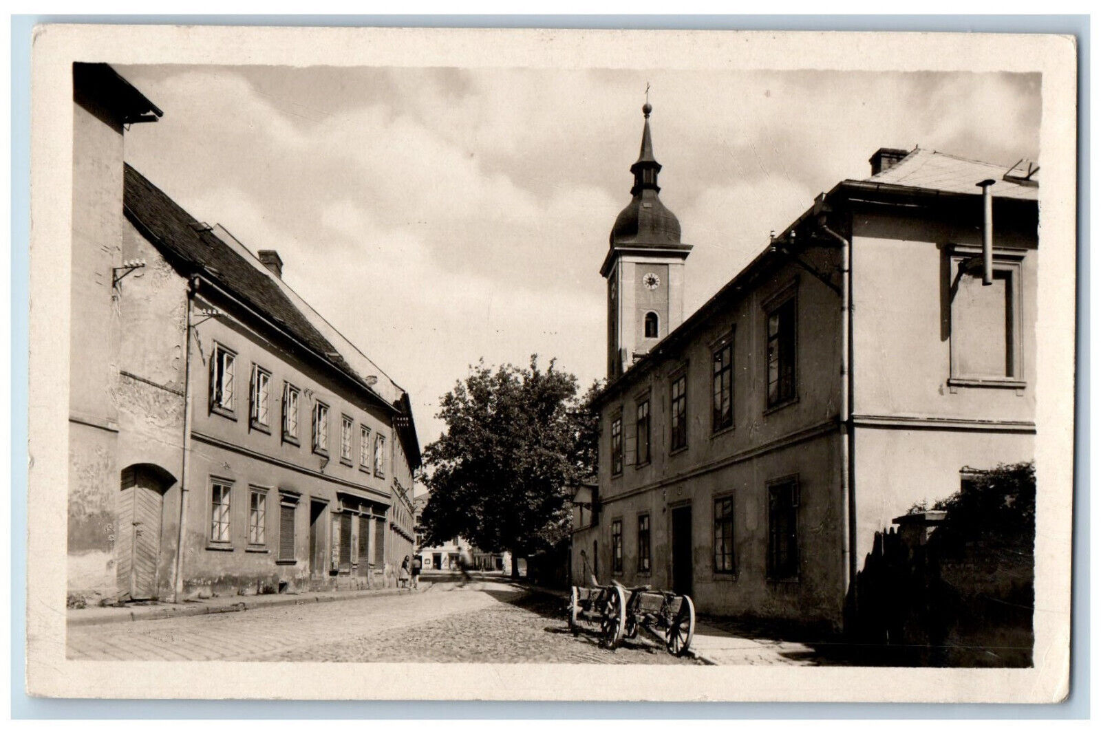 Javorník Czech Republic Postcard Javornik Knows Silesia 1911 RPPC Photo