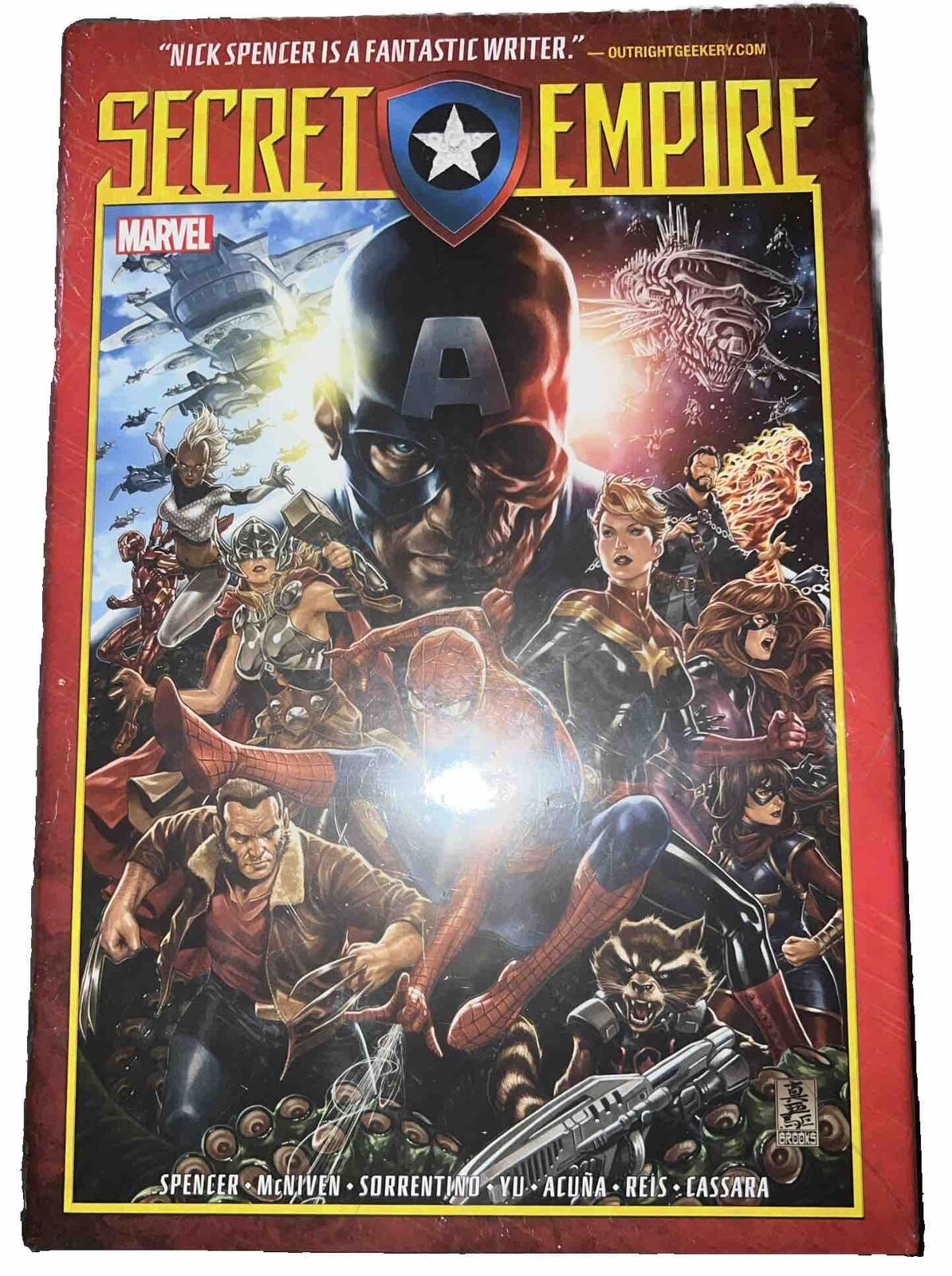 Secret Empire (Marvel Comics 2017) Hardcover Brand New Sealed