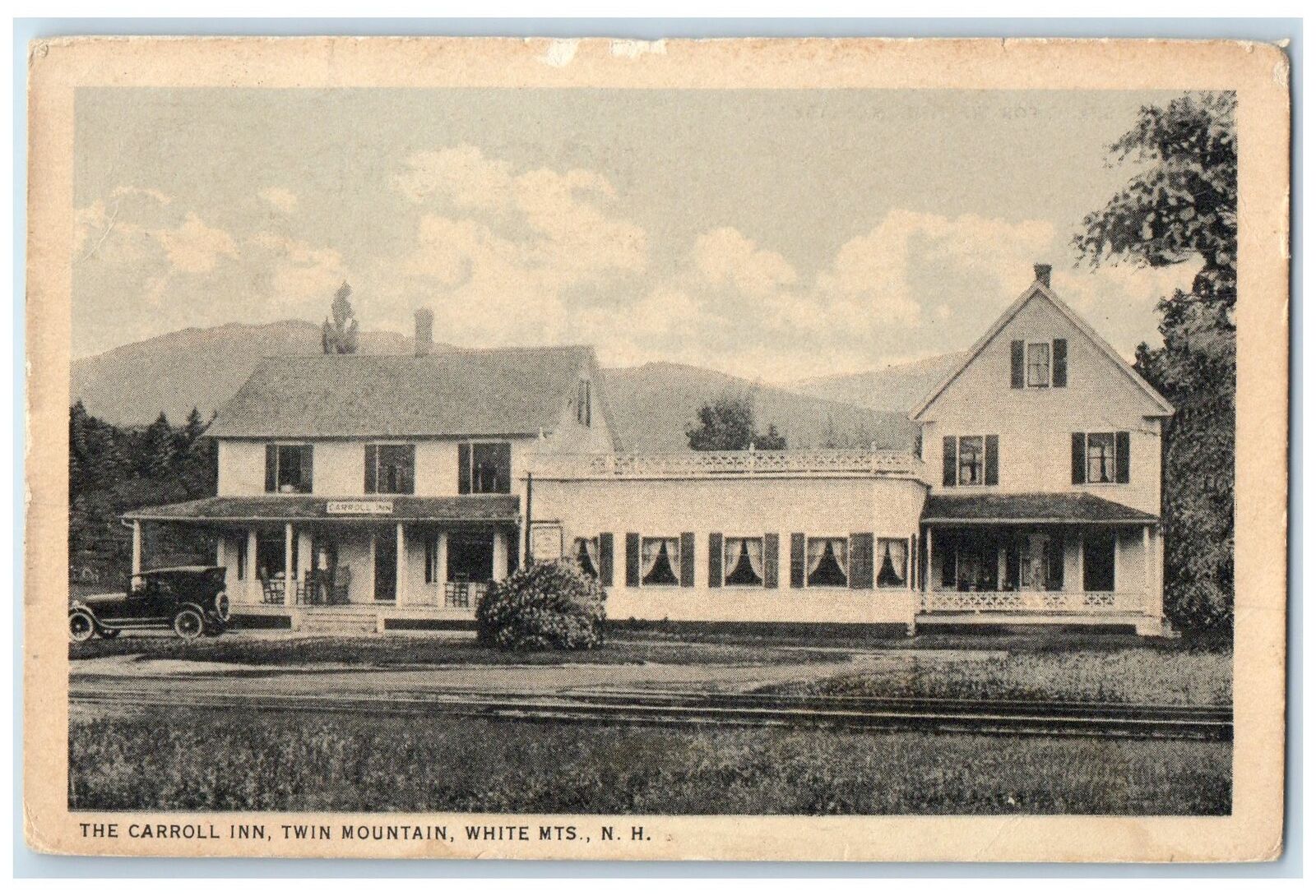c1940's Gov. Weare House Hampton Falls New Hampshire NH Unposted Trees Postcard