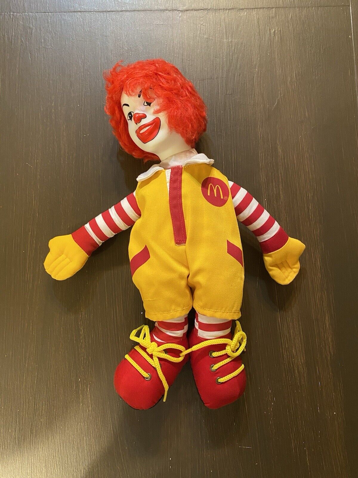 2004 Ronald McDonald Plush Doll Toy Vinyl Face RARE