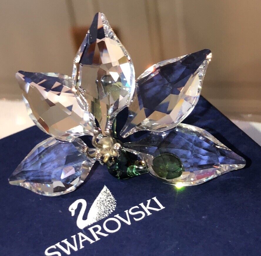 Swarovski Crystal 9100 000 399 SCS 2013 Gift Orchid 1142858 In Replacement Box