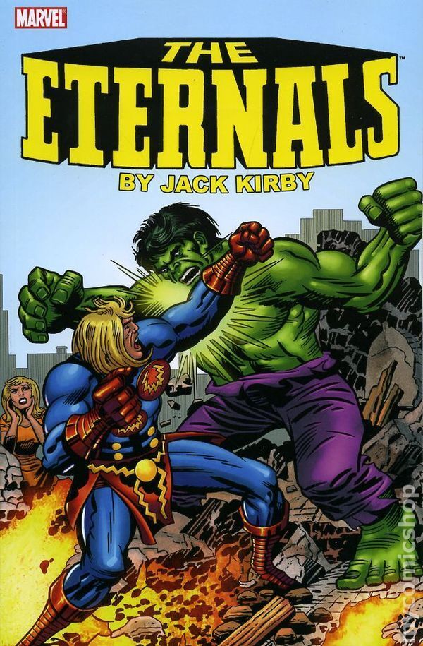 Eternals TPB By Jack Kirby 2-1ST VF 2008 Stock Image