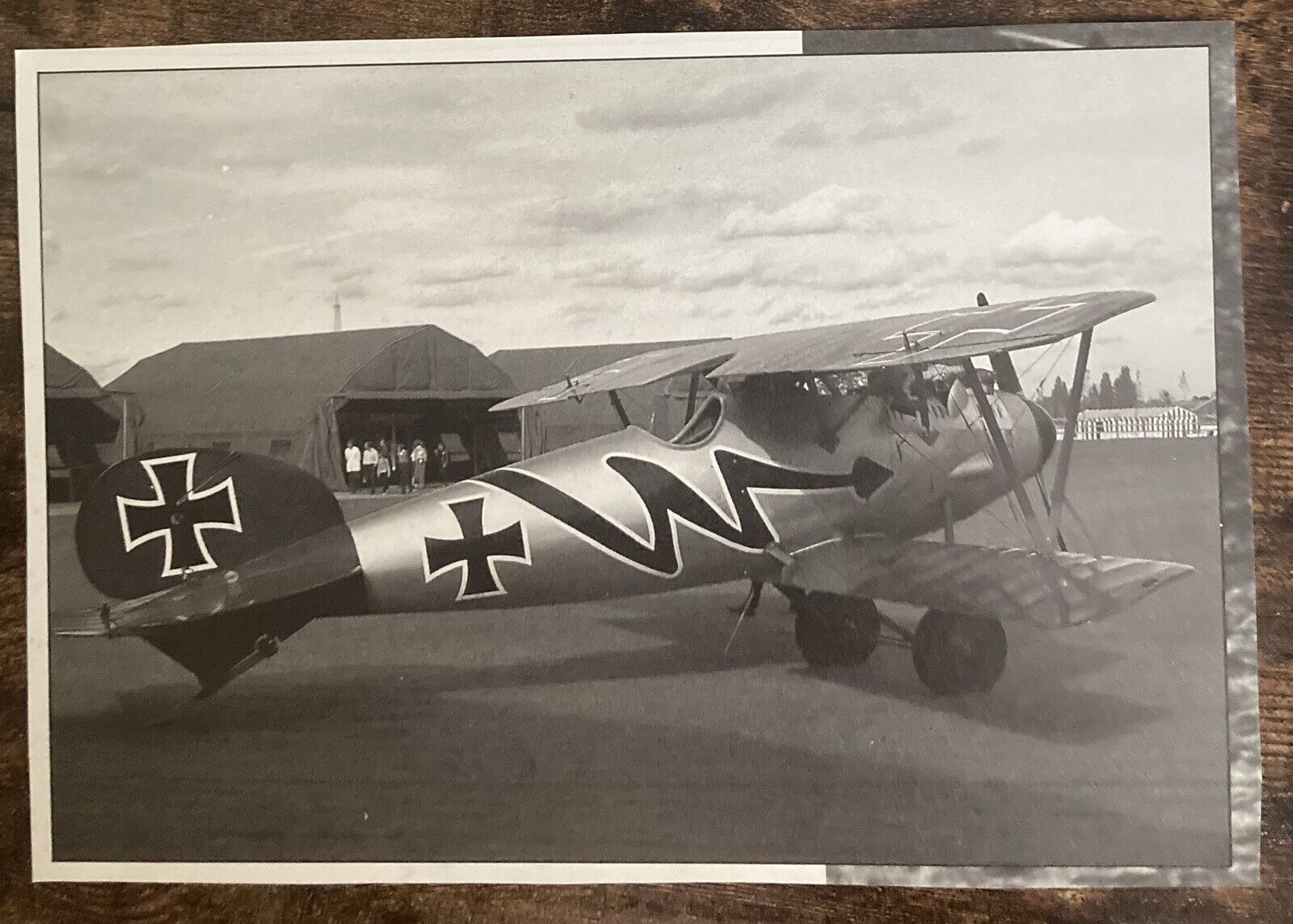 Book Clipping Photo Albatros D-III Bi-Plane