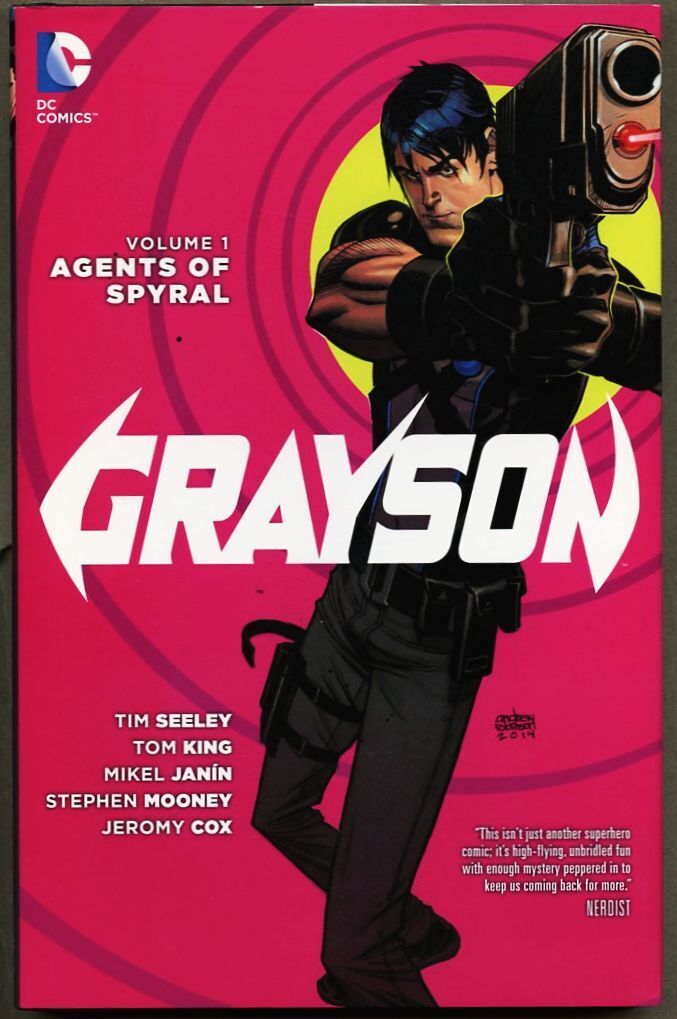 HC Grayson Volume 1 One 2015 nmmint 9.8 1st Hardcover Seely / Tom King Nightwing
