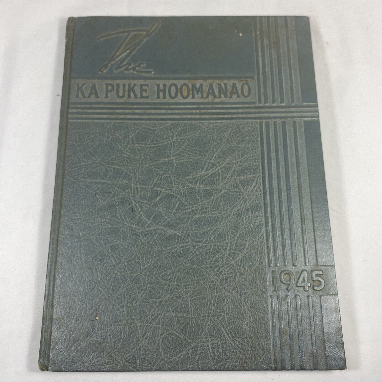 1945 Kaimuki High School Yearbook, Ka PUke Hoomanao, Honlulu HI