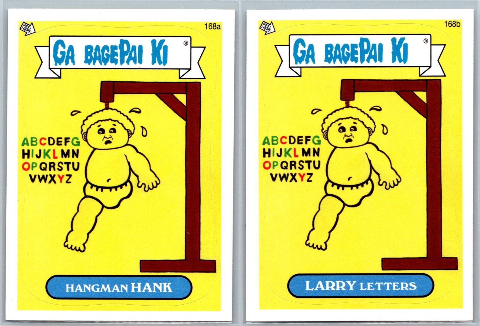 2013 Topps Garbage Pail Kids Brand-New Series 3 BNS3 GPK Card Hangman Hank 168a