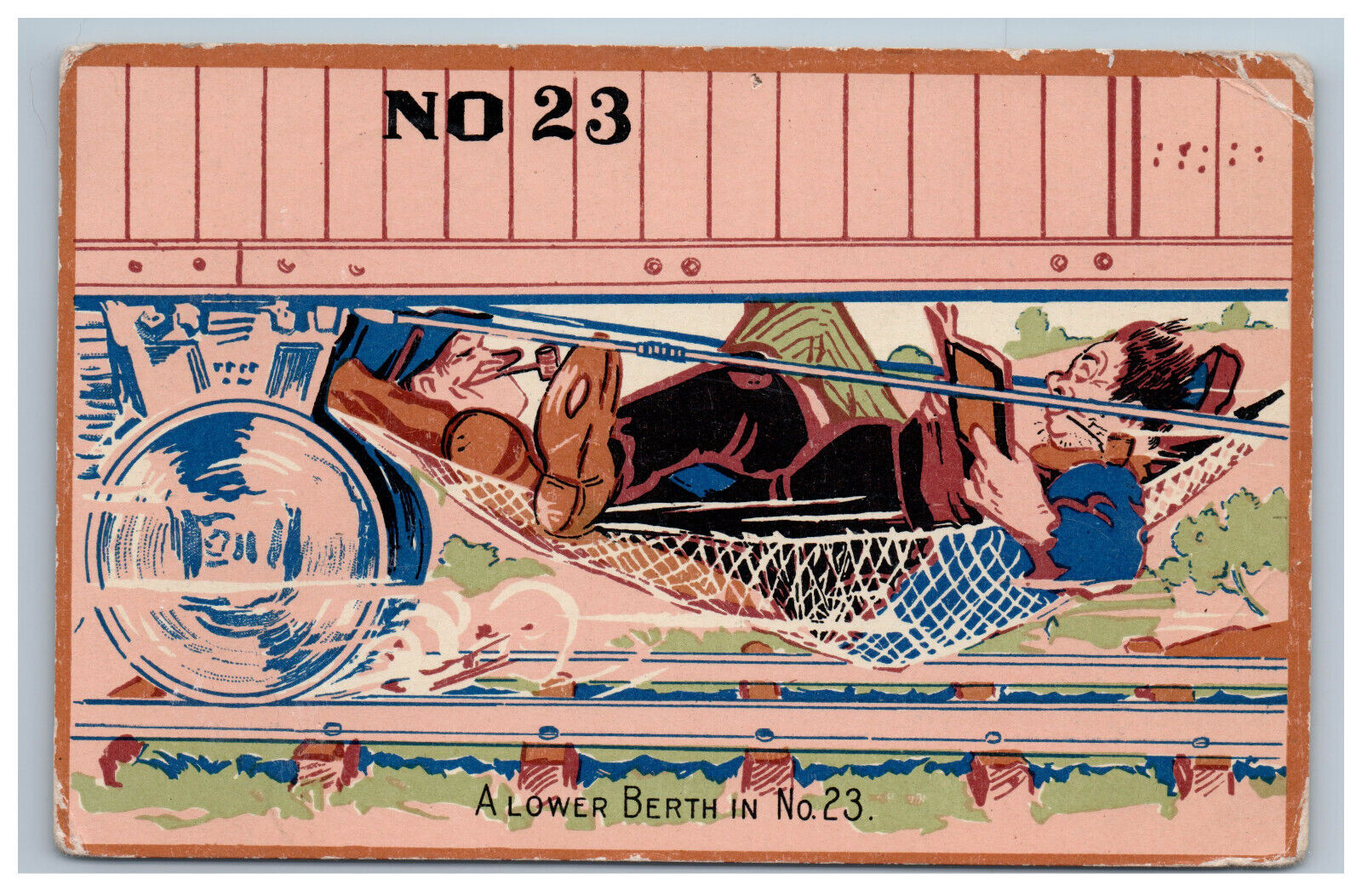 1912 Hobo Series Postcard \