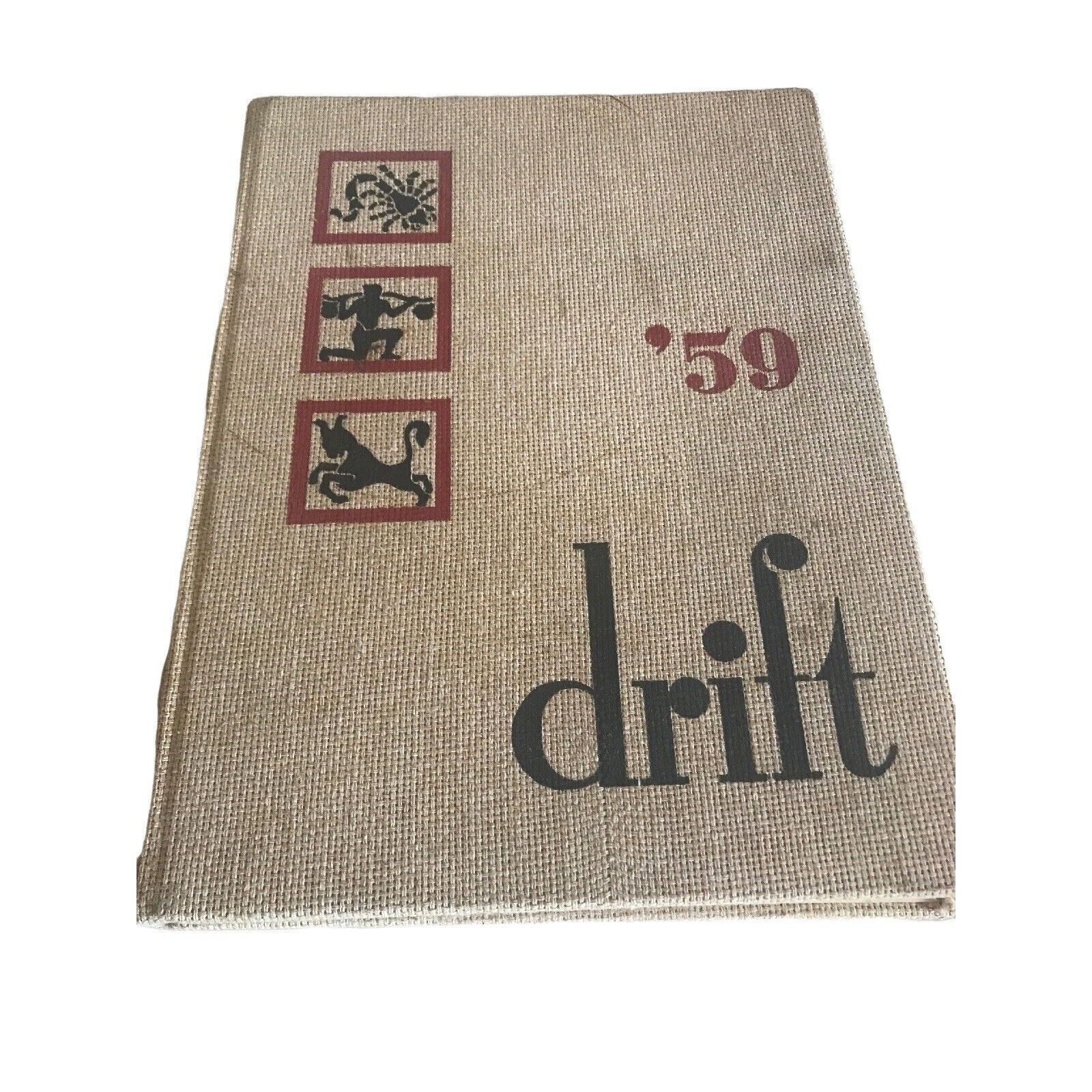 1959 The Drift Butler University Yearbook Hinkle Basketball Indianapolis