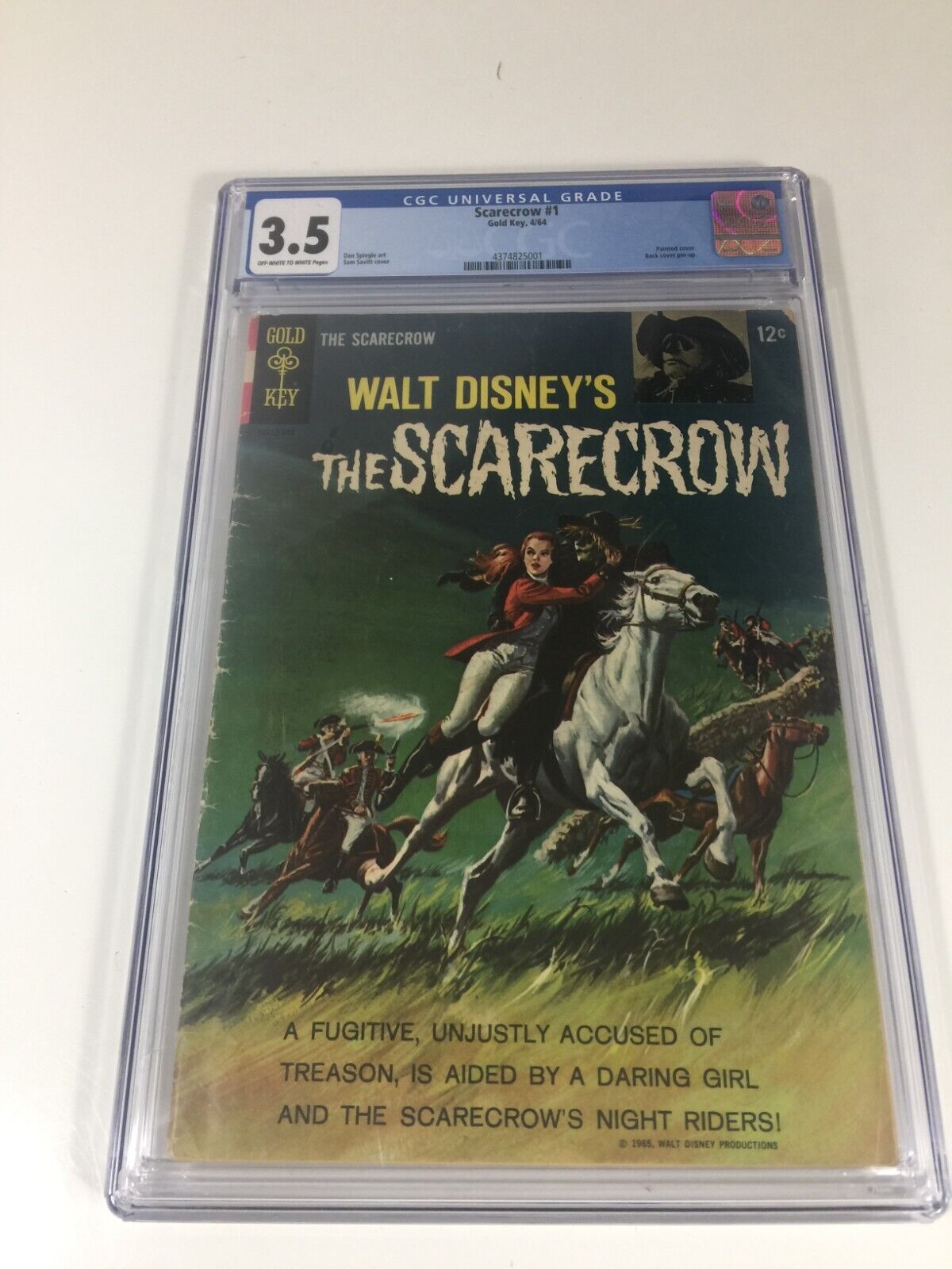 CGC Walt Disney’s The Scarecrow Gold Key 1965 Graded Comic