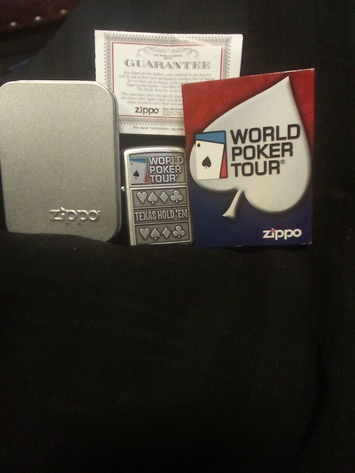2009 World Poker Tour Zippo Lighter \