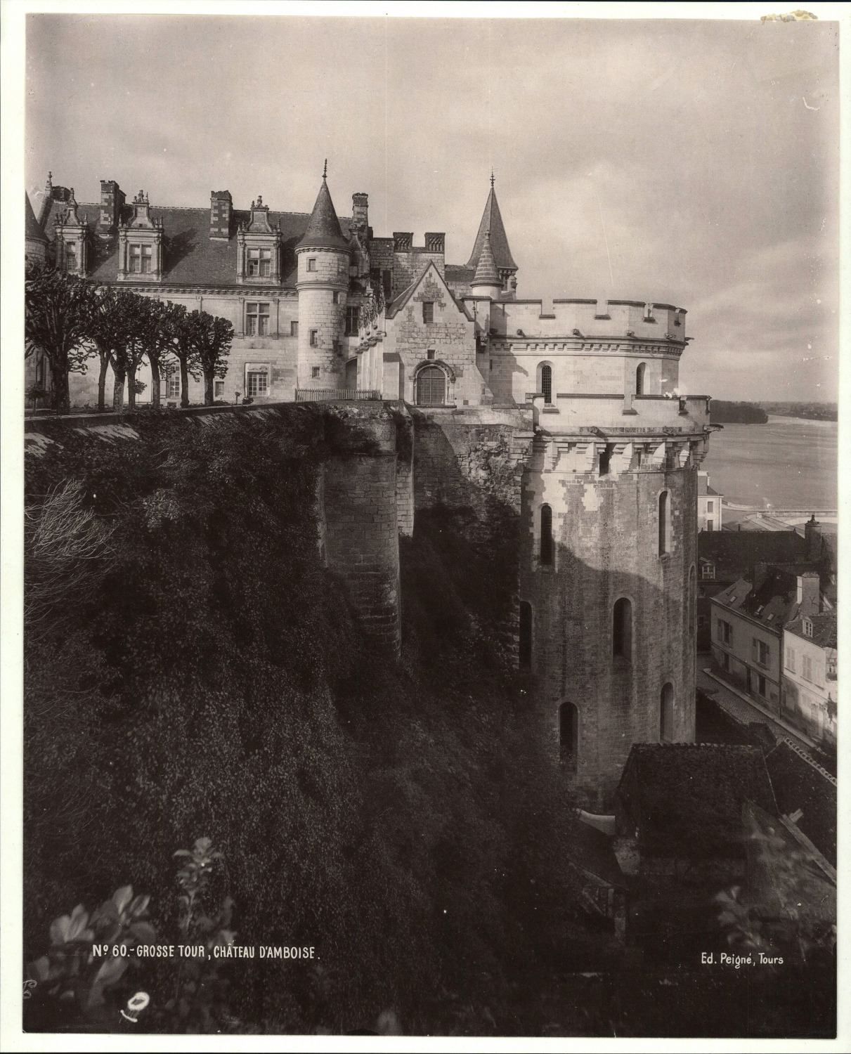 France, Amboise, Château Royal d'Amboise, Ed. Combed vintage print print print print print print print print, 