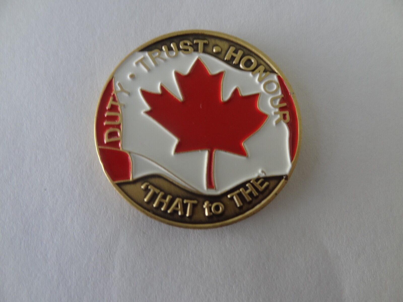 Township  of  KING ONTARIO CANADA Fire &  Emergency  Services CHALLENGE COIN.