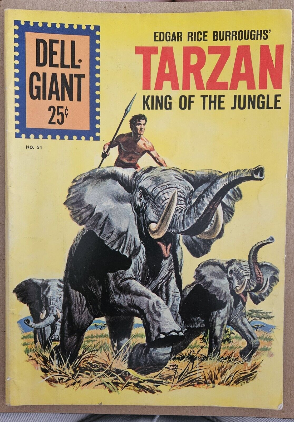 1961 TARZAN King Of The Jungle Comic Book No 51 