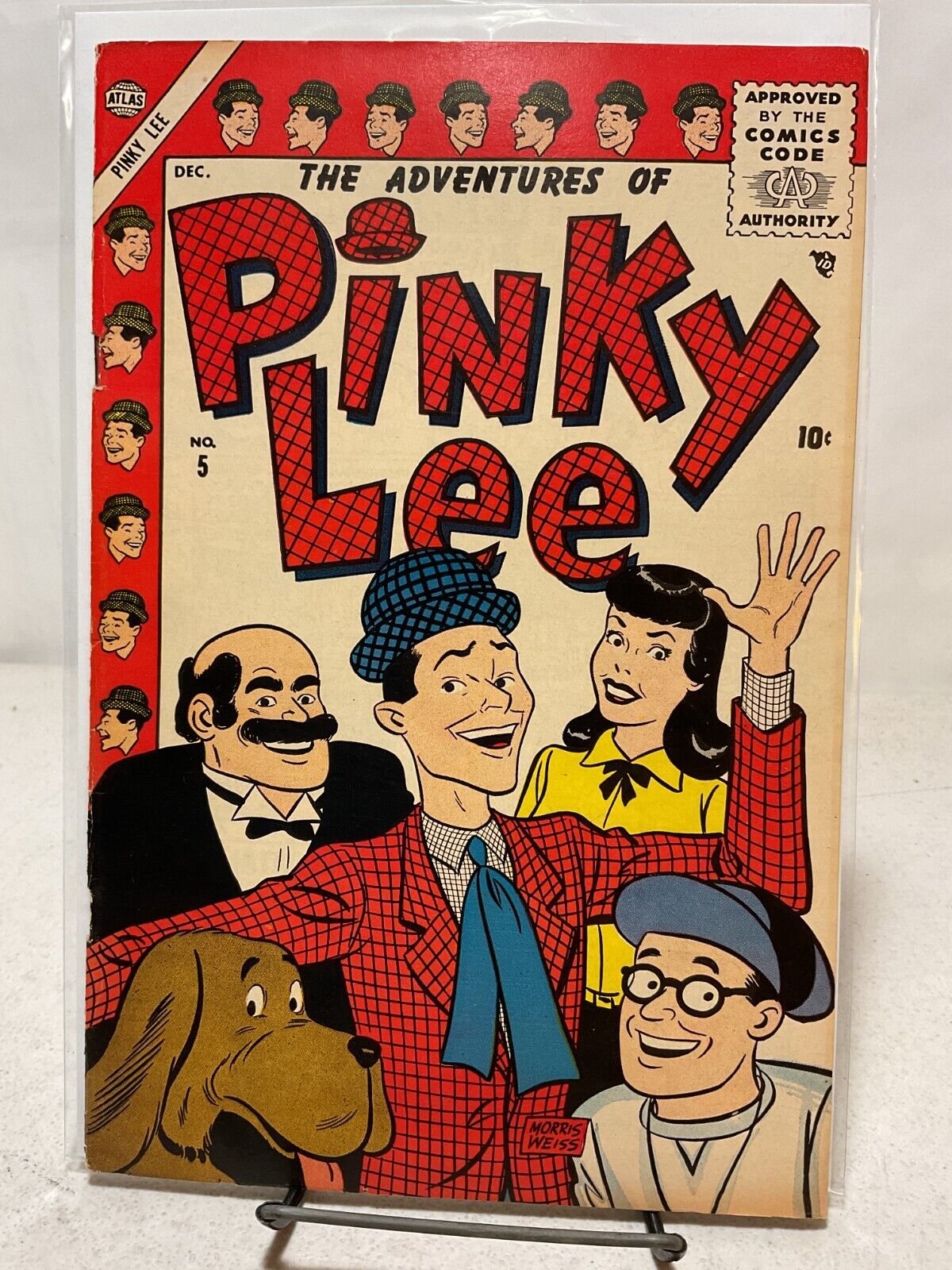 Atlas Comics The Adventures of Pinky Lee #5 1955 FN/VF