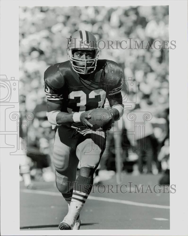 1989 Press Photo Roger Craig, San Francisco 49ers Football Player - afa07366