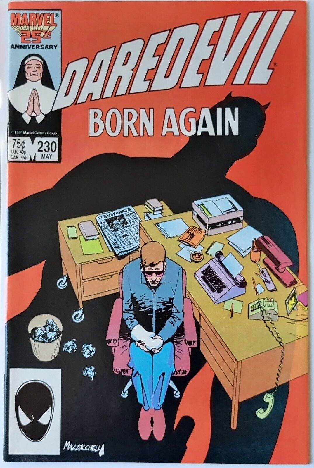Daredevil #230 (1986) Vintage Key Comic \