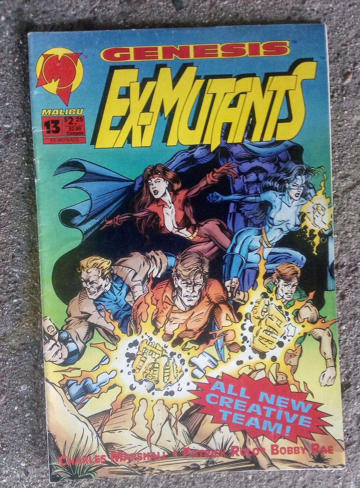 Genesis Ex-Mutants 13 Comic Book 1993