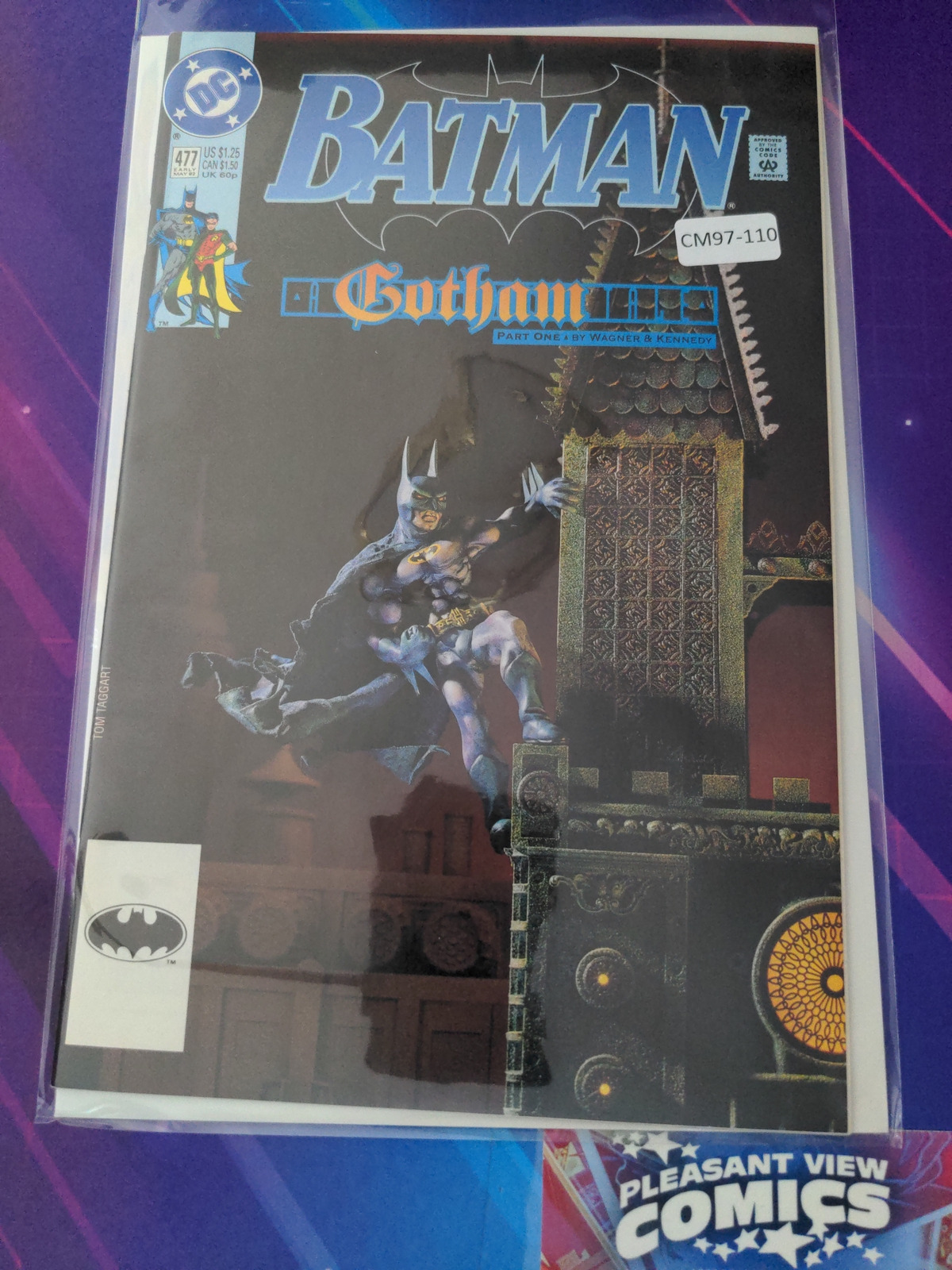 BATMAN #477 VOL. 1 8.0 1ST APP DC COMIC BOOK CM97-110