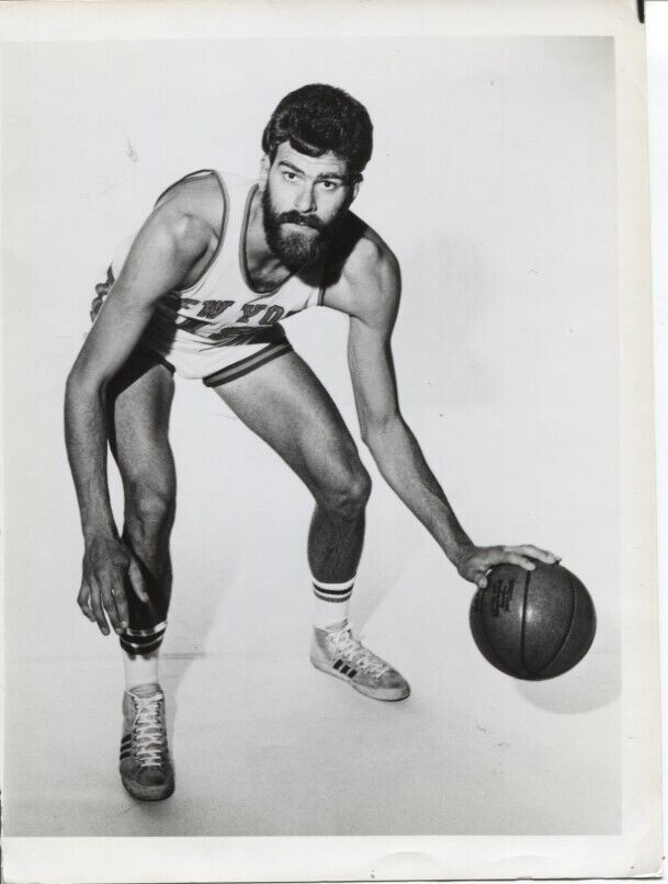 Undated Press Photo HoFer Basketball Coach Phil Jackson New York Knicks Uniform