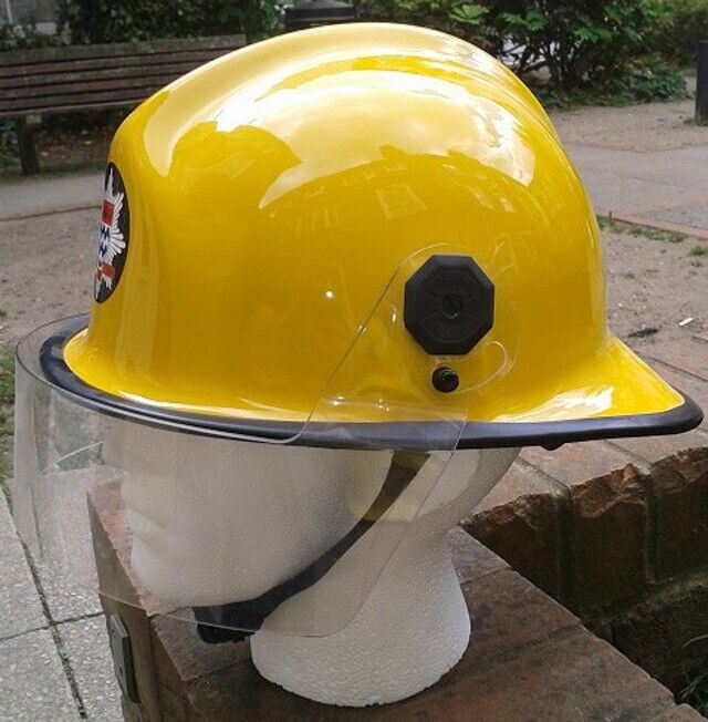 British Fireman\'s Helmet - Yellow