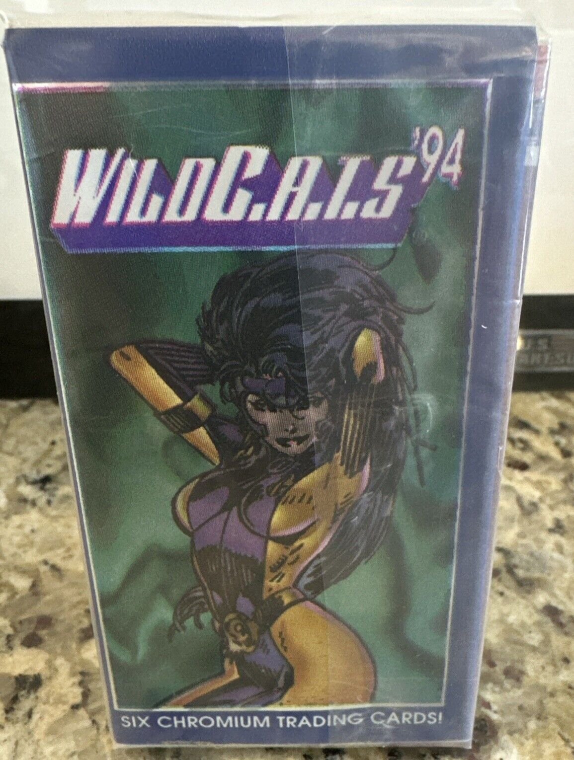 Jim Lee\'s WILDCATS 94 Widevision Chrome Complete Base Card Set 96 