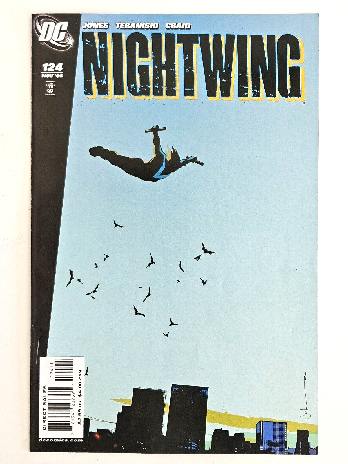 Nightwing DC Comics (Volume 2) #124 Comic Book Nov 2006 The Apprentice
