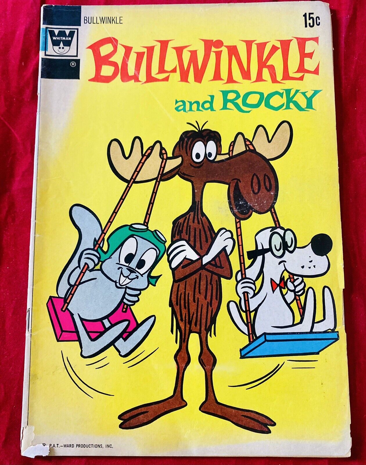 Vintage Whitman Comics BULLWINKLE and ROCKY #5 1961 Issue