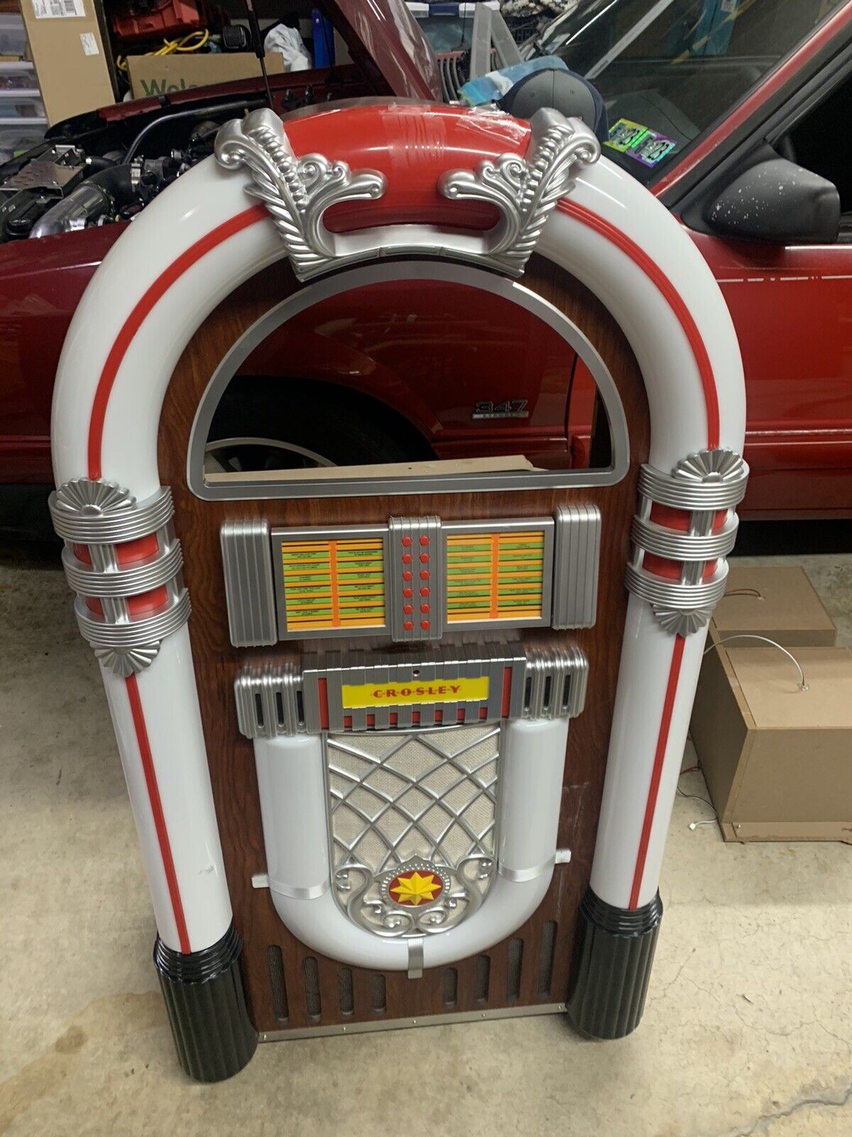 Crosley CR1704A Full Size LED Jukebox Repair Parts LED Lighting Complete