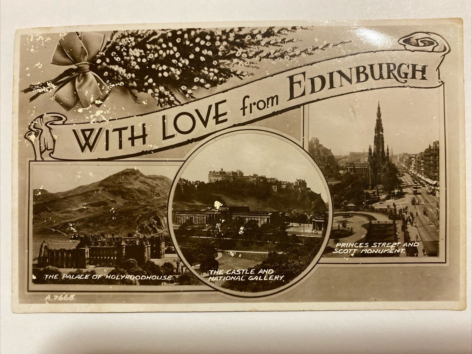 1947 Edinburgh Post Card 