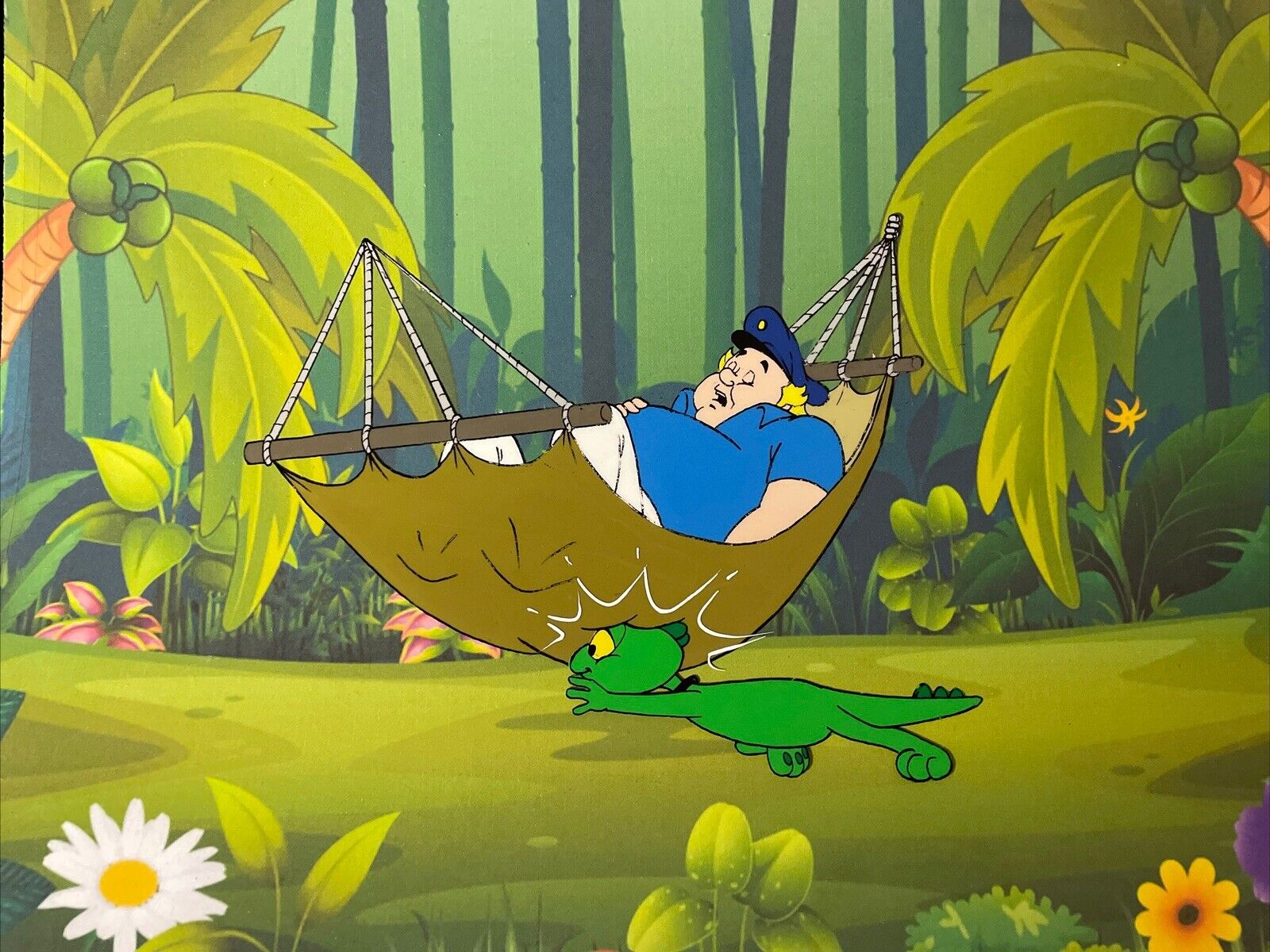 Gilligan’s Island Animation Cel “ The New Adventures Of Gilligan” Cartoon I16