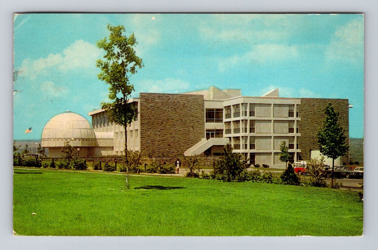 Ithaca NY-New York, Ithaca College, Antique, Vintage c1967 Souvenir Postcard