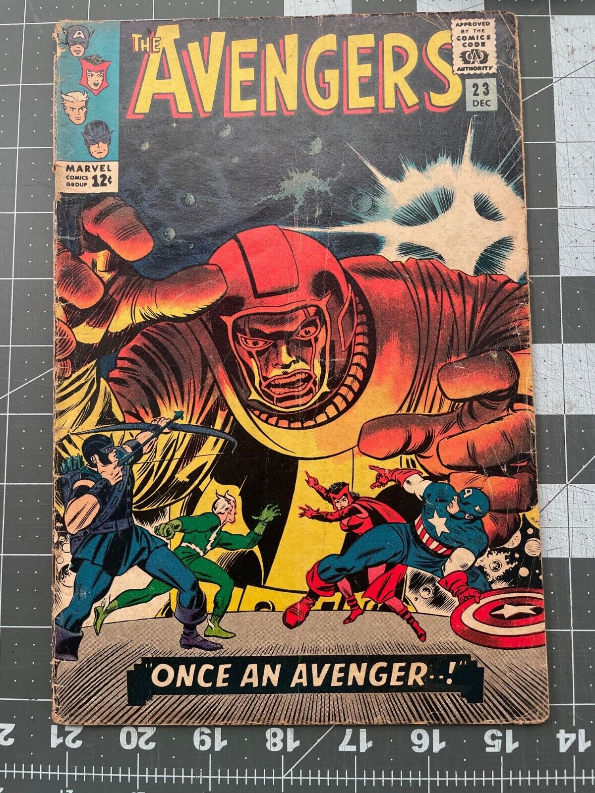 The Avengers #23 - 1st Appearance Ravonna Renslayer - Silver Age 1965