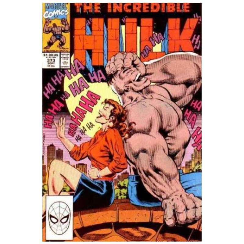 Incredible Hulk (1968 series) #373 in NM minus condition. Marvel comics [f^